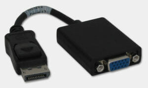 Der DisplayPort-VGA-Konverter