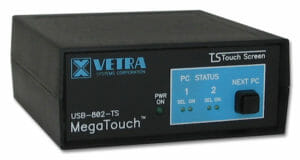 MegaTouch USB KVM-Switch mit Touchscreen-Unterstützung von Vetra Systems
