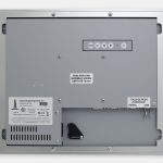 15-Zoll-Industrie-Einbaumonitore und robuste Touchscreens der Schutzart IP65/IP66, Rückansicht