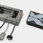 300-m-PS2-Industrie-KVM-Extender, Monitor-montierte entfernte Einheit und lokale Einheit
